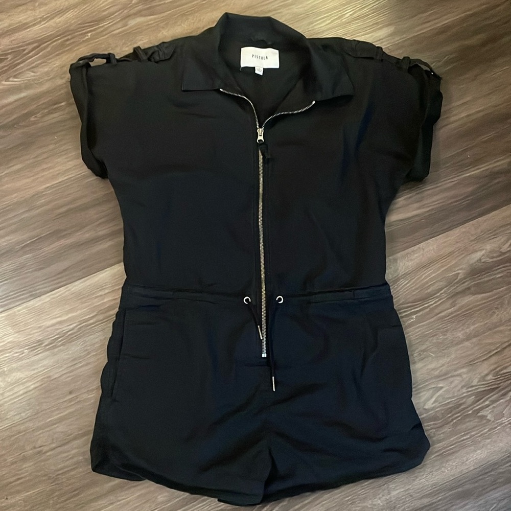 Pistola Shorts Romper Womens